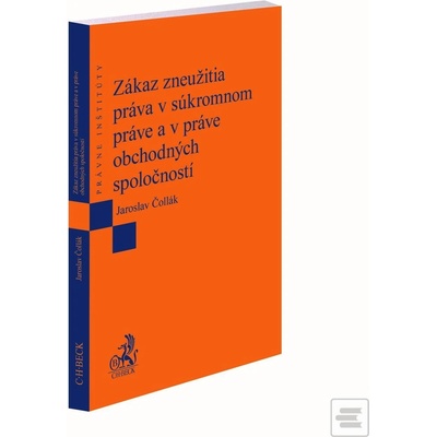 Zákaz zneužitia práva v súkromnom práve a v práve obchodných spoločností - SO_EPI32