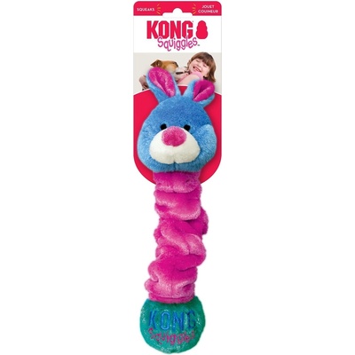 KONG Squiggles Medium - Плюшена разтягаща се играчка за кучета - различни модели