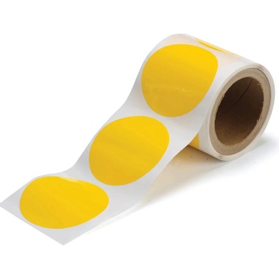 XP 150 - Extrémne odolná značka - koliečko, žltá, priemer 8,8 cm