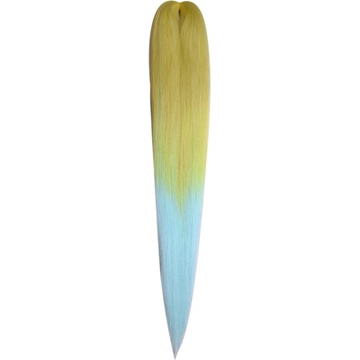 VYSNÍVANÉ COPÍKY Kanekalon VYSNÍVANÝ 613/Yellow/Mint