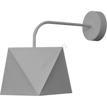 Image 1 of Helam Стенна лампа ADAMANT 1xE27/15W/230V сива (HE0482)