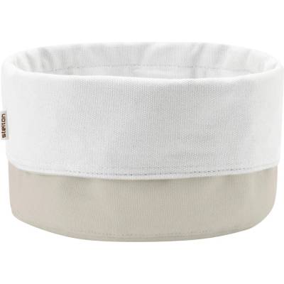 Stelton Košík na pečivo bavlna písková bílá 23 cm