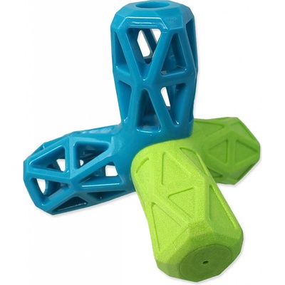 DF geometrická pískací modro zelená 12,9 x 1,2 x 10,2 cm