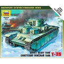 Zvezda Easy Kit Soviet Tank T 35 1:100