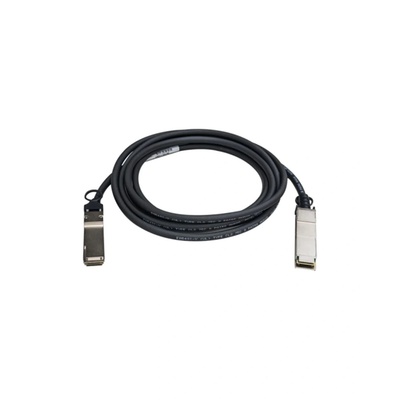 QNAP CAB-NIC40G30M-QSFP InfiniBand и оптичен кабел 3 м QSFP+ Черен (CAB-NIC40G30M-QSFP)