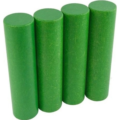 DrKO Dřevěný válec 16 cm 1ks zelená