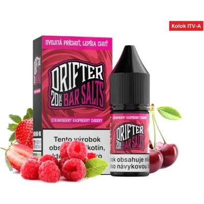 Juice Sauz Drifter Bar Salts Strawberry Raspberry Cherry 10 ml 20 mg