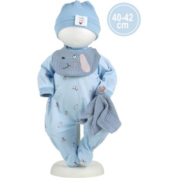 Llorens M741-20 облекло за кукла бебе NEW BORN размери 40-42 см с аксесоари