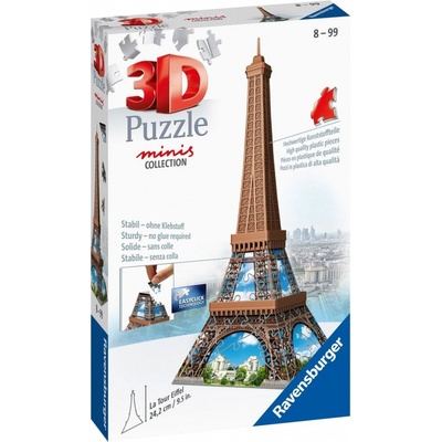 Ravensburger 3D puzzle Mini Eiffelova věž 54 ks