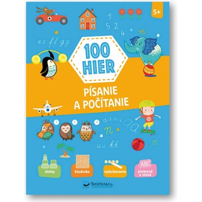 100 hier Písanie a počítanie