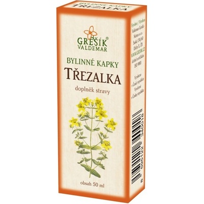 Grešík Třezalka bylinné kapky 50 ml