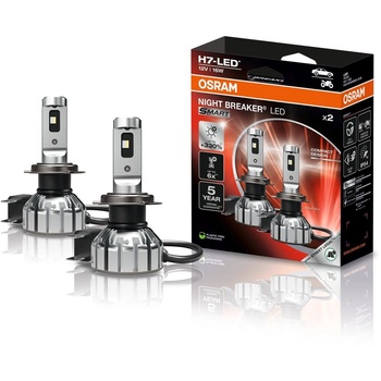 OSRAM LED крушка Osram Smart Night Breaker +330% LED H7, 16 W, 12 V, Блистер, 2 броя (4062172408332) (4062172408332)