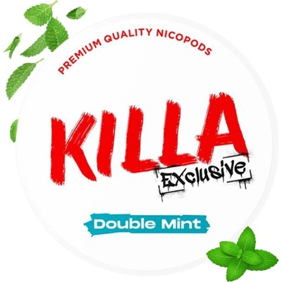 KILLA Exclusive Double Mint 16 mg 20 vrecúšok