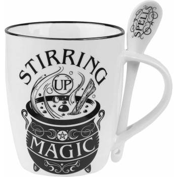 Image 1 of Alchemy gothic чаша с лъжица ALCHEMY GOTHIC - Stirring Up Magic - ALMUG22