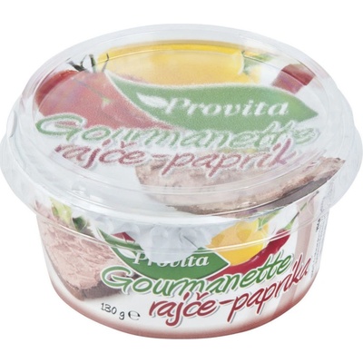 Provita Pomazánka gourmanette slunečnicová rajče paprika 130 g – Sleviste.cz