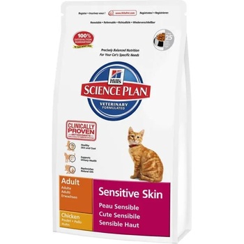 Hill's SP Feline Adult Sensitive Skin Chicken 1,5 kg