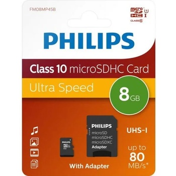 Philips microSDHC 8GB C10 UHS-1 U1 (PH669036)