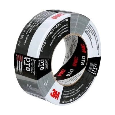 3M DT8 Duct Tape páska na všeobecné použitie 0,2 mm x 48 mm x 54,8 m strieborná