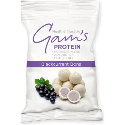 Gam's Proteín Bonbóny Čierna Ríbezľa 70 g