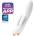 Satisfyer Бял вибратор за G точка и клитор с APP Satisfyer Double Flex
