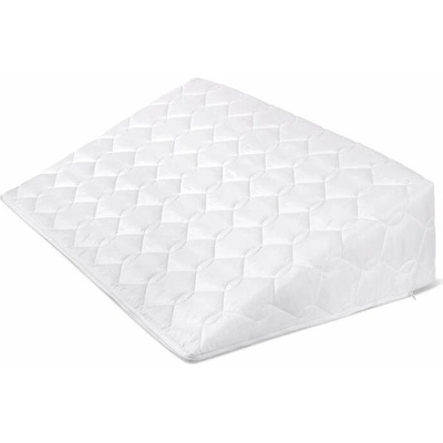 Bellatex Klínový podhlavník s proševem bílá 80x50x20