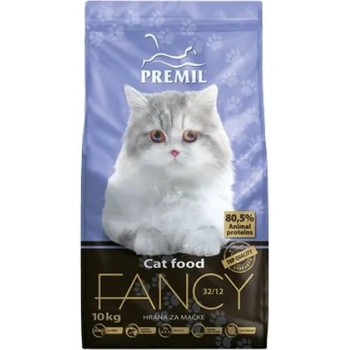 PREMIL Super Premium Fancy - пълноценна храна за пораснали котки с претенциозен вкус, с пилешко и патешко месо, 10 кг - Сърбия