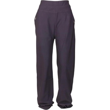 Дамски макси панталон в цвят антрацит