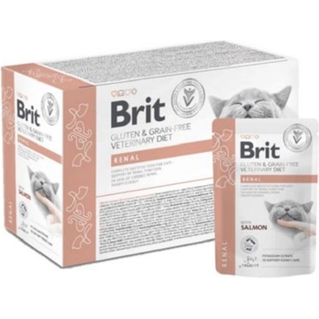 Brit VD Cat Fillets in Gravy Renal 12 x 85 g