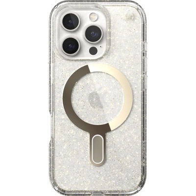 Speck Калъф Speck Presidio Lux Clear Glitter, MagSafe ClickLock, за iPhone 16 Pro Max (24760)