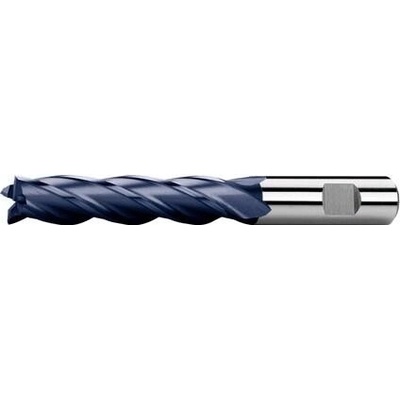 ZPS-FN Fréza válcová čelní Ø4x19x63, Z4, DIN 844L, HSSCo8 ,TiAlN,N - ZPS-121518-040-TIALN