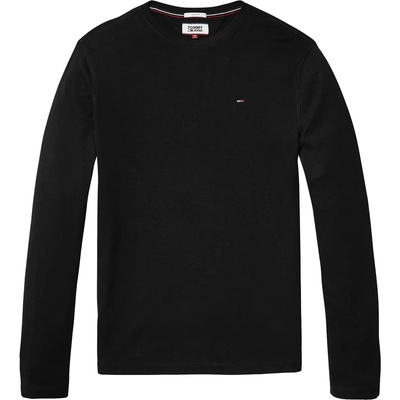 Tommy Jeans Тениска Tommy Jeans Tommy Original Long Sleeve T Shirt - Black