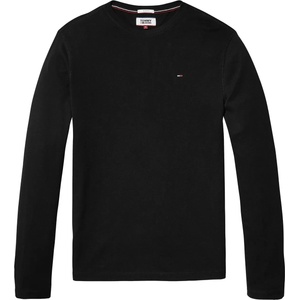 Tommy Jeans Тениска Tommy Jeans Tommy Original Long Sleeve T Shirt - Black