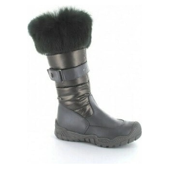 Bartek kozačky pre dievčatá sivá