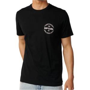 Rip Curl Мъжка тениска Rip Curl Staple Tee T-shirt - Black (217-0614-0112)