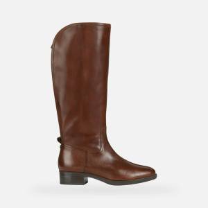 GEOX Кафяви дамски боти Geox Felicity Geox | Kafyav | ЖЕНИ | 36 - zoot - 337,32 лв