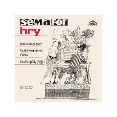 Semafor - Jonáš a tingl-tangl/Sladký život blázna Vincka/Člověk z půdy - 6CD