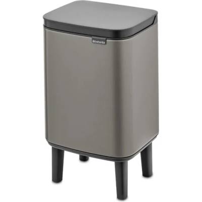 Brabantia Кош за смет Brabantia Bo Small Hi 4L, Platinum (1006640)