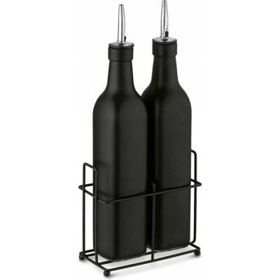 Tadar 435345 Láhve na ocet nebo olivový olej se stojanem 500 ml 2 ks