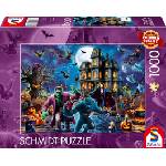 Schmidt Spiele Пъзел Schmidt от 1000 части - Нощта на Хелоуин (58871)