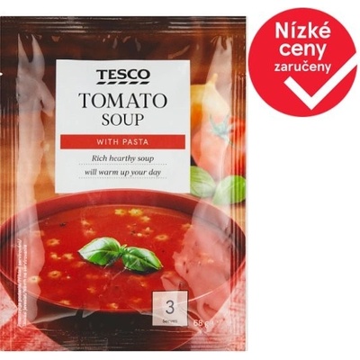 Tesco Rajčatová polévka s těstovinami 68 g