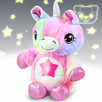 Star Belly Dream Lites 1447 svietiaci jednorožeč nočný projektor 25 cm farebná
