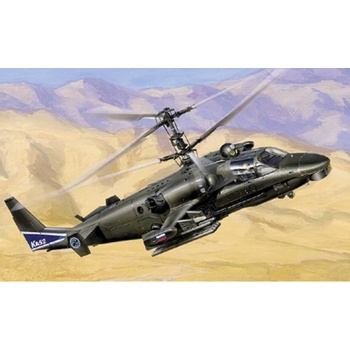 Zvezda Model Kit vrtulník 7224 Kamov Ka 52 Alligator Combat Helicopter 1:72