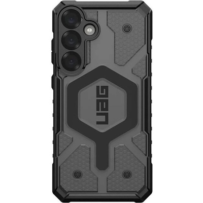 Urban Armor Gear Magsafe Противоударен Калъф за Samsung S25 Plus, UAG Pathfinder Clear Case, Сив (840283918841)