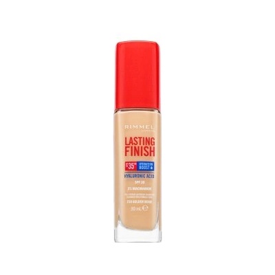 Rimmel London Lasting Finish 35HR SPF20 Full Coverage Lightweight Foundation дълготраен фон дьо тен за изравняване тена на кожата 210 30 ml