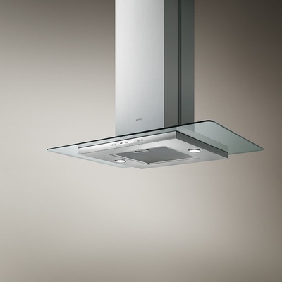 ELICA FLAT GLASS PLUS ISLAND IX/A/90