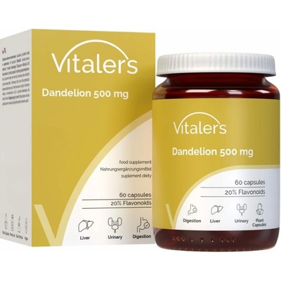 Vitaler's Extrakt z púpavy 500 mg 60 kapsúl