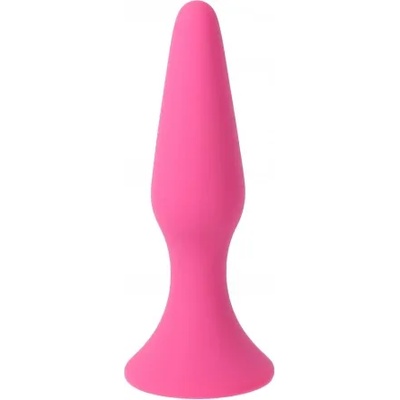 Glam Анален разширител от 100% мед. силикон First Plug M розов