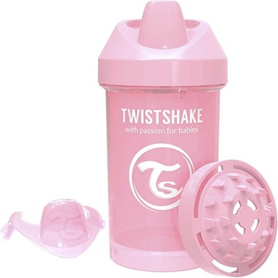 Twistshake Преходна чаша Twistshake 300 мл 8+ месеца розова