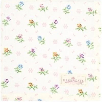 GreenGate bavlna ubrus Cilja White 100x100cm
