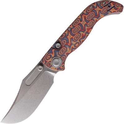 Vosteed S35VN Stonewash Měděná Raindrop Micarta A3904
